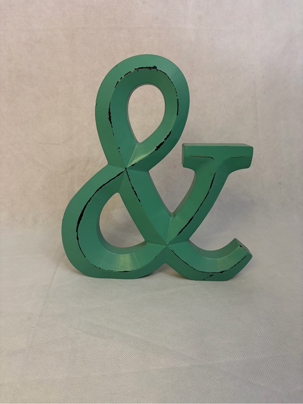 Green Ampersand Decorative Accent - Unbranded